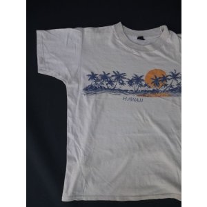 画像: HAWAII VTG T-SHIRT BEIGE L