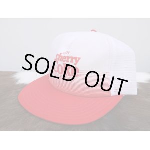 画像: ENJOY CHERRY COKE TRUCKER MESH CAP WHITEXRED