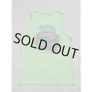画像: RON JON SURF SHOP FT MYERS VTG TANK TOP GREEN L