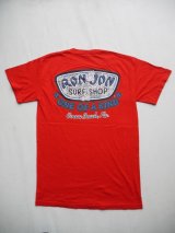 画像: RON JON SURF SHOP ONE OF A KIND COCOA BEACH FLA VTG T-SHIRT RED S