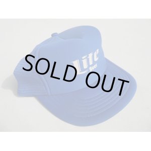 画像: LITE BEER VTG TRUCKER MESH CAP BLUE