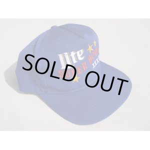 画像: LITE BEER SUPER BOWL XXXII VTG TRUCKER CAP BLUE