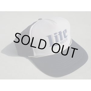 画像: LITE BEER VTG MESH TRUCKER CAP WHITE×NAVY