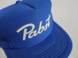 画像3: PABST BLUE RIBBON BEER VTG TRUCKER MESH CAP BLUE