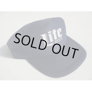 画像: LITE BEER VTG TRUCKER MESH CAP NAVY