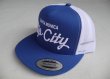 画像1: RIP CITY SKATES SNAPBACK MESH CAP BLUE×WHITE