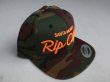 画像2: RIP CITY SKATES SNAPBACK CAP CAMO×ORANGE