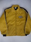 画像1: OLYMPIA GOLD HORIZON VTG NYLON JACKET YELLOW×BLACK M