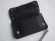 画像4: HARLEY DAVIDSON USA OFFICIAL LOGO VTG LETHER MIDDLE WALLET WITH CHAIN DEADSTOCK