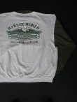 画像2: HARLEYDAVIDSON LIVE THE LEGEND OFFICIAL VTG SWEATSHIRTS MARBLED GRAY×GREEN 