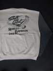 画像2: HARLEYDAVIDSON SOUTH COAST OFFICIAL VTG SWEATSHIRTS MARBLED GRAY×BLACK XL