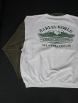 画像1: HARLEYDAVIDSON LIVE THE LEGEND OFFICIAL VTG SWEATSHIRTS MARBLED GRAY×GREEN 