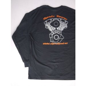 画像: SHOVELS FOREVER VTG LONG SLEEVE POCKET T-SHIRT BLACK L