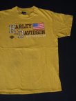 画像5: 90s HARLEY DAVIDSON OF YOUNGSTOWN CANFIELD,OH OFFICIAL VTG T-SHIRT YELLOW XL