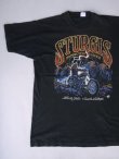 画像1: 90s STURGIS MORTORCYCLE CLASSIC BLACK HILLS SOUTH DAKOTA VTG T-SHIRT BLACK XL