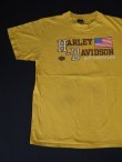 画像4: 90s HARLEY DAVIDSON OF YOUNGSTOWN CANFIELD,OH OFFICIAL VTG T-SHIRT YELLOW XL