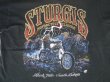 画像3: 90s STURGIS MORTORCYCLE CLASSIC BLACK HILLS SOUTH DAKOTA VTG T-SHIRT BLACK XL