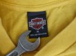 画像8: 90s HARLEY DAVIDSON OF YOUNGSTOWN CANFIELD,OH OFFICIAL VTG T-SHIRT YELLOW XL