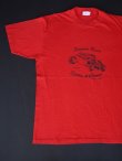 画像1: SALMON RIVER CAR CLUB VTG T-SHIRT RED XL  