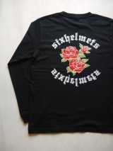 画像: SIXHELMETS ROSE LONG SLEEVE T-SHIRT BLACK