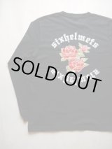 画像: SIXHELMETS ROSE LONG SLEEVE T-SHIRT BLACK