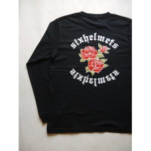 画像: SIXHELMETS ROSE LONG SLEEVE T-SHIRT BLACK