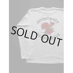 画像: SIXHELMETS ROSE LONG SLEEVE T-SHIRT WHITE