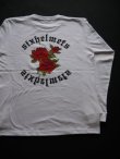 画像2: SIXHELMETS ROSE LONG SLEEVE T-SHIRT WHITE