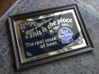 画像1: PABST BLUE RIBBON BEER THIS IS THE PLACE VTG PUB MIRROR