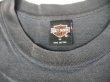 画像5: 90s HARLEYDAVIDSON FLAMES BAR&SHIELD LOGO OFFICIAL VTG T-SHIRT BLACK M