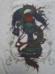 画像3: GOTCHA VTG DRAGON T-SHIRT MARBLED GRAY L