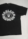 画像2: 90s OAKLAND RAIDERS VTG T-SHIRT BLACK XL