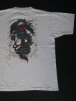 画像2: GOTCHA VTG DRAGON T-SHIRT MARBLED GRAY L