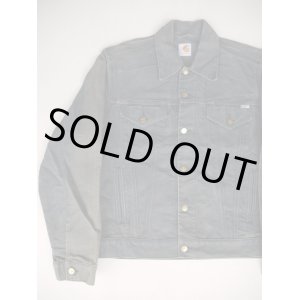 画像: CARHARTT VTG DUCK TRUCKER JACKET NAVY L