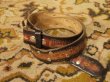 画像1: HARLEY DAVIDSON OFFICIAL VTG LEATHER BELT (1)