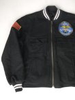 画像5: 1988 US NAVY VTG TOUR JACKET BLACK ML