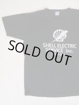 画像: SHELL ELECTRIC SERVICE INC. VTG T-SHIRT BLACK L