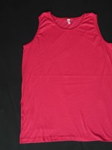 画像: MADE IN USA VTG TANK TOP PINK M