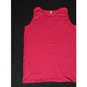 画像: MADE IN USA VTG TANK TOP PINK M