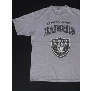 画像: OAKLAND RAIDERS VTG OFFICIAL T-SHIRT MARBLED GRAY L