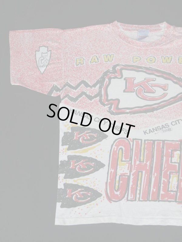 画像1: NFL KANSAS CITY CHIEFS OFFICIAL VTG T-SHIRT L MADE IN USA