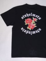 画像: SIXHELMETS ROSE POCKET T-SHIRT BLACK