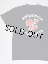 画像: SIXHELMETS ROSE POCKET T-SHIRT BLACK