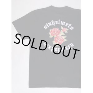 画像: SIXHELMETS ROSE POCKET T-SHIRT BLACK
