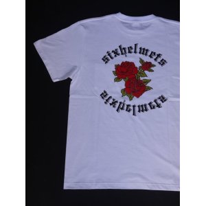 画像: SIXHELMETS ROSE POCKET T-SHIRT WHITE