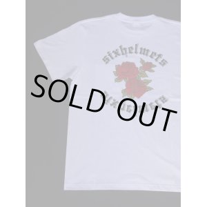画像: SIXHELMETS ROSE POCKET T-SHIRT WHITE