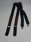 画像1: HARLEY DAVIDSON VTG SUSPENDERS BLACK