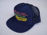 画像: 80s CONTEMPORARY ADVERTISEMENT FUNNY TRUCKER SNAP BACK CAP NAVY (6)