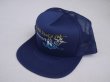 画像1: 80s CONTEMPORARY ADVERTISEMENT FUNNY TRUCKER SNAP BACK CAP NAVY (1)