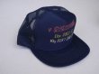 画像2: 80s CONTEMPORARY ADVERTISEMENT FUNNY TRUCKER SNAP BACK CAP NAVY (2)